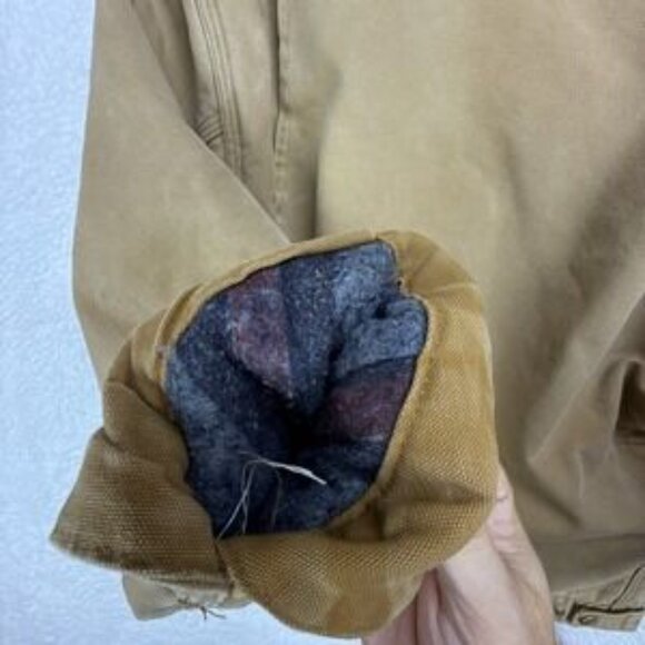 Carhartt Detroit Jacket Blanket Lined Mens Small J01 6BLJ BRN Brown - Picture 16 of 16